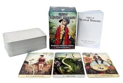 Карты Таро"Tarot of Mystical Moments Borderless Miniature" US Games / Таро мистических моментов Мини