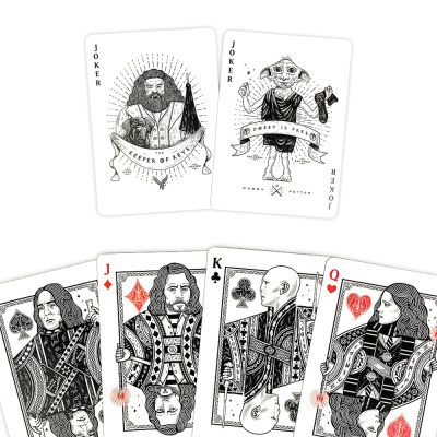 картинка Карты "Theory11 Harry Potter Deck - Yellow (Hufflepuff)" от магазина Gamesdealer.ru