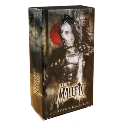 Карты Таро "Fournier Luis Royo Malefic Tarot" Fournier / Колода Времени Малефик