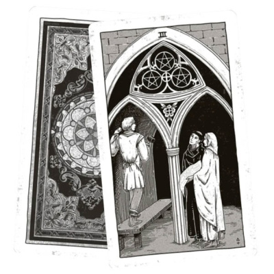 картинка Карты Таро "Black Ritual Tarot" US Games / Черное ритуальное Таро от магазина Gamesdealer.ru