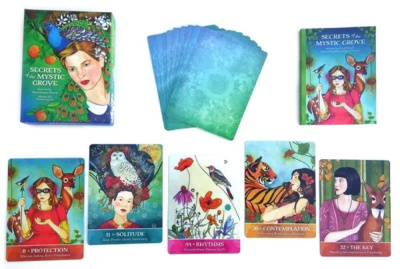 картинка Карты Таро "Secrets of the Mystic Grove" US Games / Оракул Тайны Мистического Леса от магазина Gamesdealer.ru