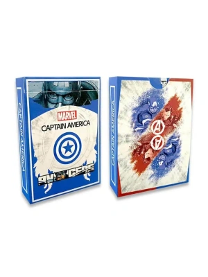 картинка Карты "MARVEL Captain America Stripper Card deck Standard Index" от магазина Gamesdealer.ru