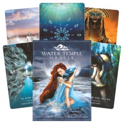 картинка Карты Таро "Water Temple Oracle Cards" Blue Angel / Таро Оракул Храма Воды от магазина Gamesdealer.ru