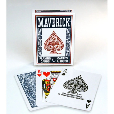 картинка Карты "Maverick Standard Index Blue" от магазина Gamesdealer.ru