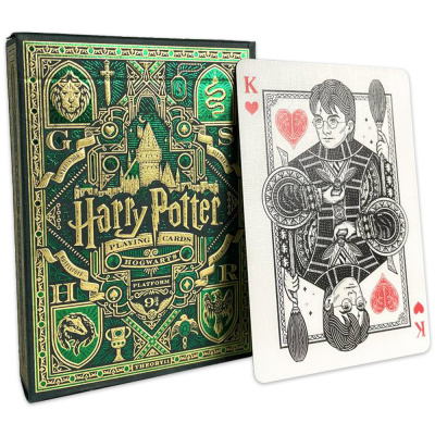 Карты "Theory11 Harry Potter Deck - Green (Slytherin)"