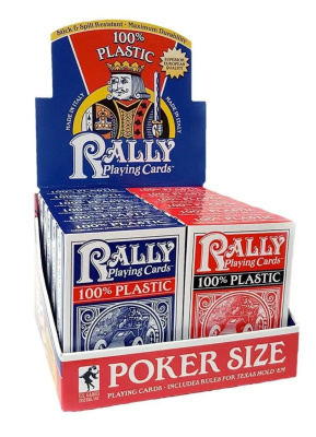 картинка Карты "100% Plastic Rally Playing Сards" от магазина Gamesdealer.ru