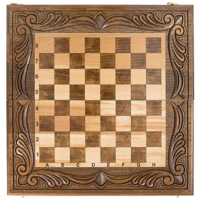 картинка Шахматы + нарды резные 50, am454, Mirzoyan от магазина Gamesdealer.ru