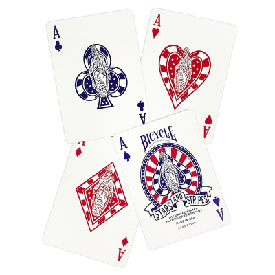 картинка Карты "Bicycle Stars and Stripes Playing Cards" от магазина Gamesdealer.ru