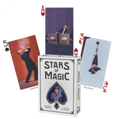 картинка Карты "Stars of Magic White Edition Playing Cards" от магазина Gamesdealer.ru