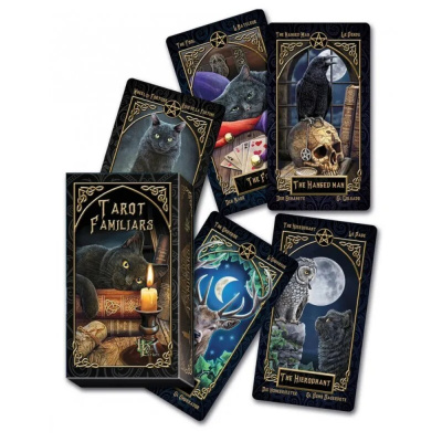 картинка Карты Таро "Fournier Lisa Parker Familiars Tarot" Fournier / Таро Фамильяров от магазина Gamesdealer.ru