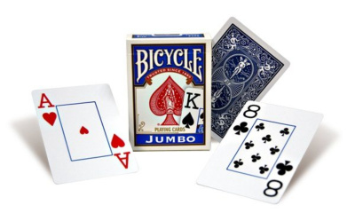 картинка Карты "Bicycle Rider Back International Jumbo Index" от магазина Gamesdealer.ru