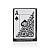 картинка Карты "1546 Elite Plastic Poker Size Jumbo Index black Single deck" от магазина GamesDealer.ru