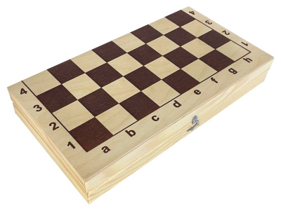 картинка Шашки "Кировские" (Россия, дерево, 29х14,5х5 см) от магазина Gamesdealer.ru