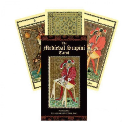 картинка Карты Таро "Medieval Scapini Deck" US Games / Средневековое Таро Скапини от магазина Gamesdealer.ru