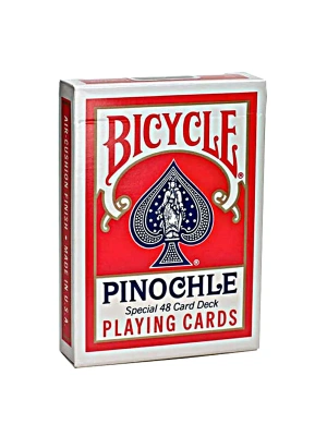 картинка Карты "Bicycle Pinochle Red/Blue" от магазина Gamesdealer.ru