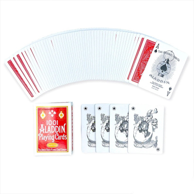 картинка Карты "Bicycle Aladdin Playing Cards red" от магазина Gamesdealer.ru