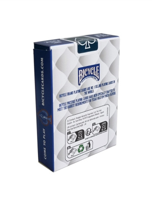 картинка Карты "Bicycle Prestige Rider 100% Plastic Jumbo red/blue" от магазина Gamesdealer.ru