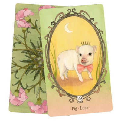 картинка Карты Таро "Wing, Hoof and Paw Oracle Cards" US Games / Крыло, Копыто и Лапа: животное-компаньон от магазина Gamesdealer.ru