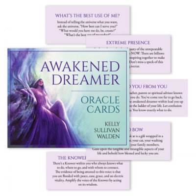 картинка Карты Таро "Awakened Dreamer Oracle Cards" Blue Angel / Оракул Проснувшийся Мечтатель от магазина Gamesdealer.ru