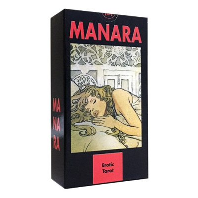 Карты Таро "Manara Milo Erotic Tarot of Manara" 12x7 Reprint / Таро Манара TAROMANIA