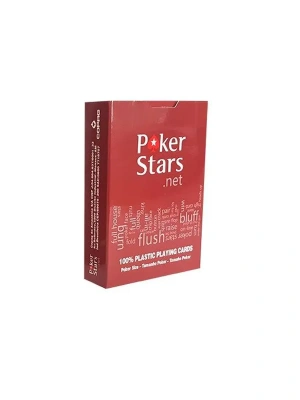 картинка Карты «Poker Stars» Copag 100% пластик, красные от магазина Gamesdealer.ru