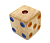 картинка Кости игральные 12 мм (кость) Thai wood от магазина GamesDealer.ru