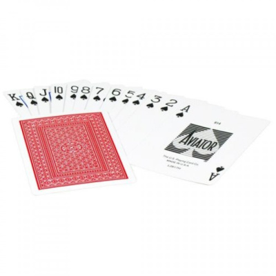 картинка Карты "Aviator Standard Index red/blue" от магазина Gamesdealer.ru