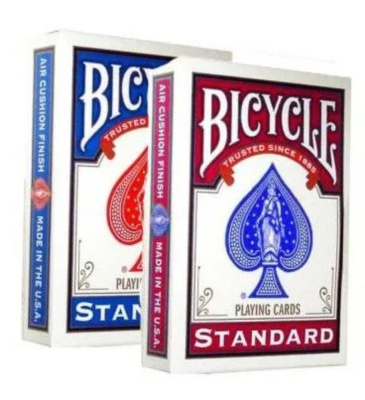 картинка Карты "Bicycle Double Back Red/Blue" от магазина Gamesdealer.ru