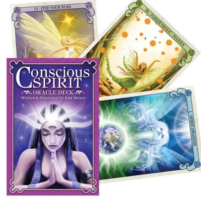 картинка Карты Таро "Conscious Spirit Oracle Deck" US Games / Оракул Сознания Духа от магазина Gamesdealer.ru