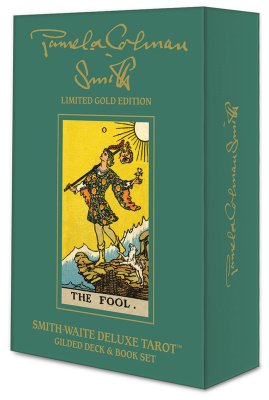 Карты Таро "Smith-Waite Deluxe Tarot: Gilden Deck & Book Set" US Games / Памела Колман Смит: Смит-Уэ