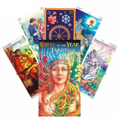 картинка Карты Таро "Caratti/Platano Wheel of the Year Tarot" Lo Scarabeo / Колесо Года от магазина Gamesdealer.ru