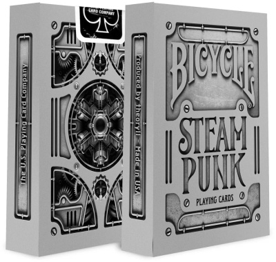 картинка Карты "Bicycle Silver Steampunk" от магазина Gamesdealer.ru