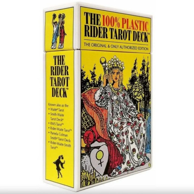 Карты Таро "Plastic Rider Waite Tarot" US Games / Колода Таро Уэйта Пластиковая 