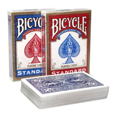 Карты "Bicycle Rider Back International Standard Index" Red/Blue