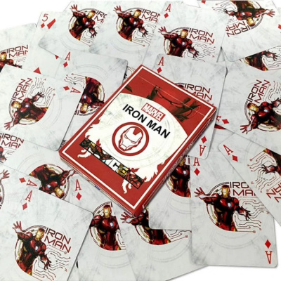 картинка Карты "MARVEL Iron Man Svengali deck standard index" от магазина Gamesdealer.ru