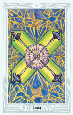 картинка Карты Таро "Aleister Crowley Thoth Tarot Deck" US Games / Колода Тота Алистера Кроули от магазина Gamesdealer.ru