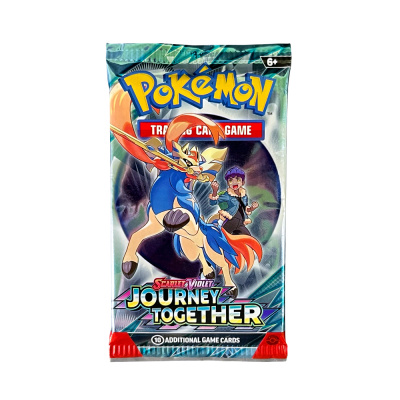 Pokemon Scarlet & Violet: Journey Together Booster Pack TCG (10 Cards) (ENG) Бустер набор Покемон