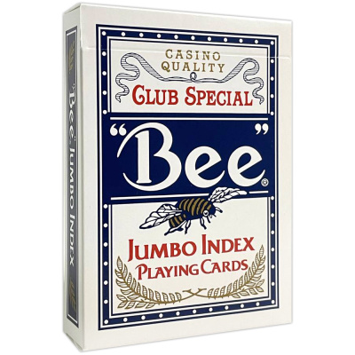 картинка Карты "BEE JUMBO INDEX BLUE" от магазина Gamesdealer.ru