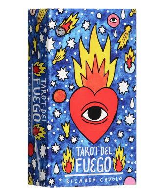 Карты Таро "Fournier Ricardo Cavolo Tarot Del Fuego" Fournier / Колода Пламени