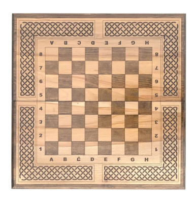 картинка Шахматы + нарды "Модерн 3" 50, Zakaryan от магазина Gamesdealer.ru