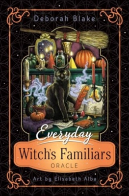 Карты Таро "Everyday Witch's Familiars Oracle" Llewellyn / Фамильяры Повседневной Ведьмы - Оракул
