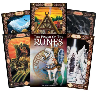 картинка Карты Таро "Power of Runes DK" US Games / Сила Рун от магазина Gamesdealer.ru