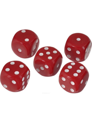 картинка Кости игральные 36 мм (1 шт.) пластик от магазина Gamesdealer.ru