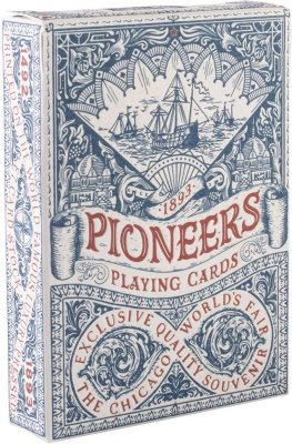 Карты "Ellusionist Pioners blue"