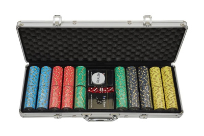 картинка Набор для покера Nevada Jack Ceramic на 500 фишек от магазина Gamesdealer.ru