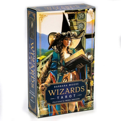 картинка Карты Таро "Barbara Moore Wizards Tarot Card" Reprint / Таро Волшебников от Барбары Мур TAROMANIA от магазина Gamesdealer.ru