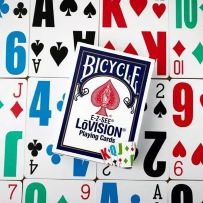 картинка Карты "Bicycle Lovision blue" от магазина Gamesdealer.ru
