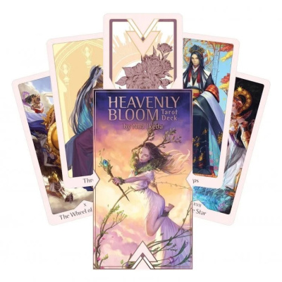 картинка Карты Таро "Heavenly Bloom Tarot" US Games / Таро Небесного цветения от магазина Gamesdealer.ru