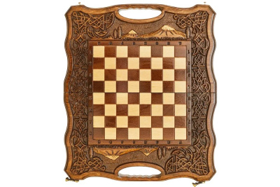 картинка Шахматы + Нарды резные Арарат 2 40, Haleyan от магазина Gamesdealer.ru