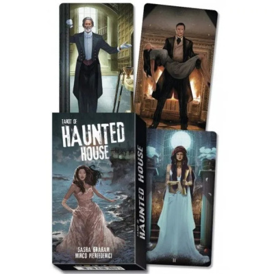 картинка Карты Таро "Tarot of Haunted House" Reprint / Таро Дом Призраков TAROMANIA от магазина Gamesdealer.ru